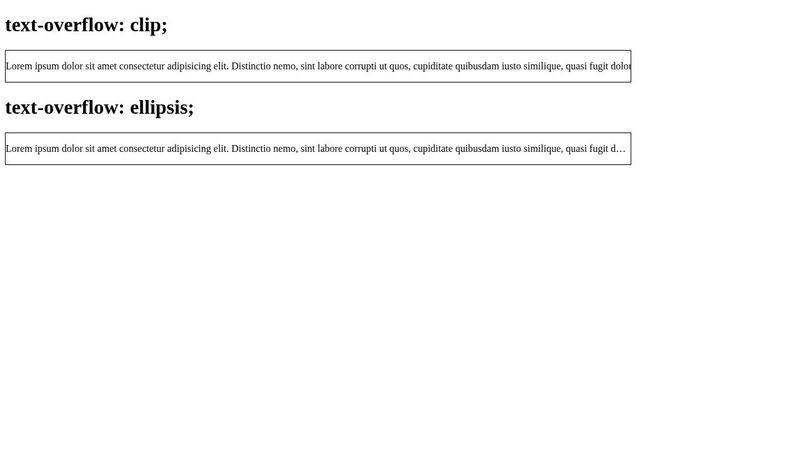 text-overflow