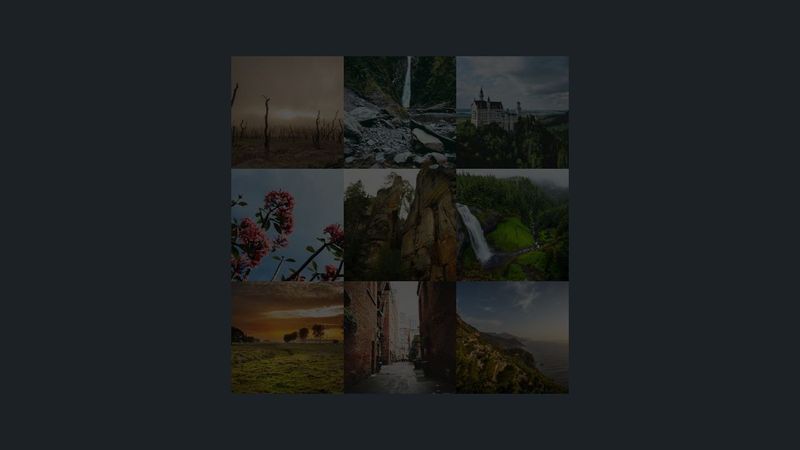 Cool frame hover effect (CSS Only)