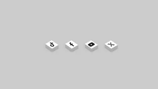 CSS 3D Icon Hover Effects