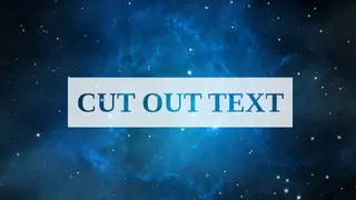 PURE CSS CUT OUT TEXT (Background image)