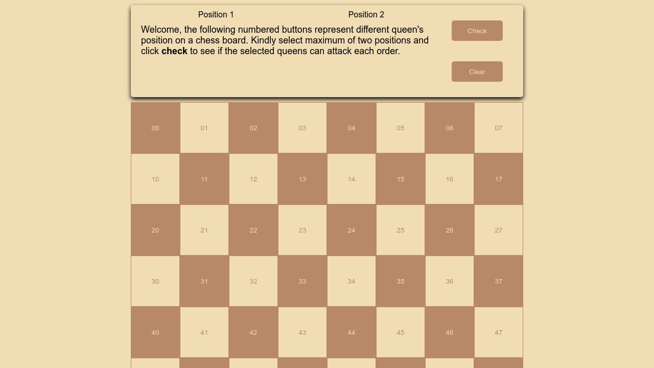 Pens tagged 'chess-board' on CodePen