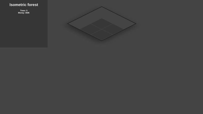 Isometric forest in CSS