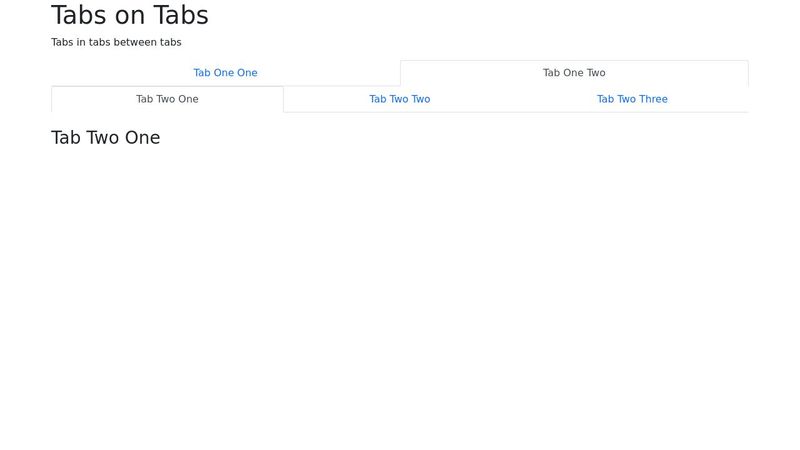 Nested Bootstrap tabs with stickytabs