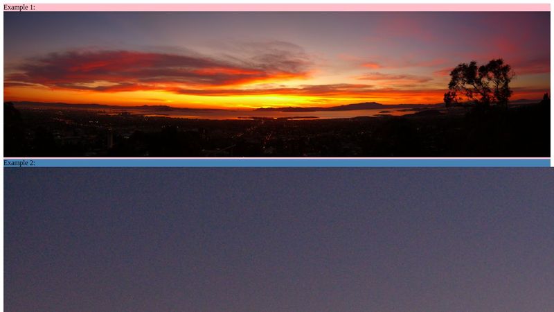 HTML+CSS: Full-width image