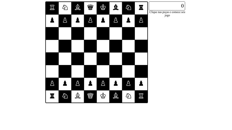Código Fonte Em Javascript Jogo De Xadrez - Joga Contra Cpu