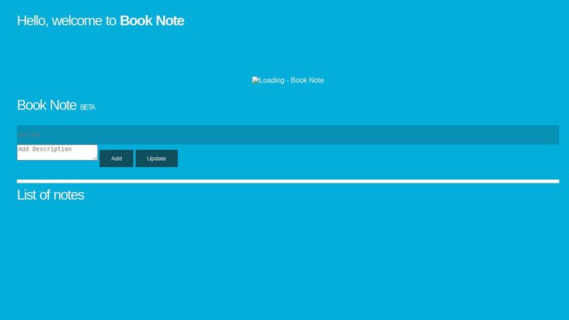 Book Note - App HTML5