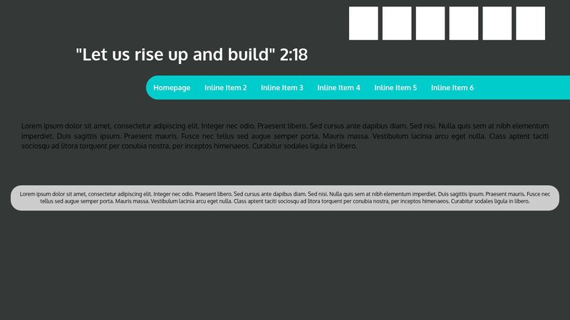 CSS3 Spin and Fly Menu