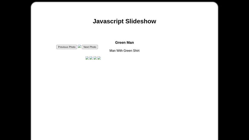 Javascript Slideshow