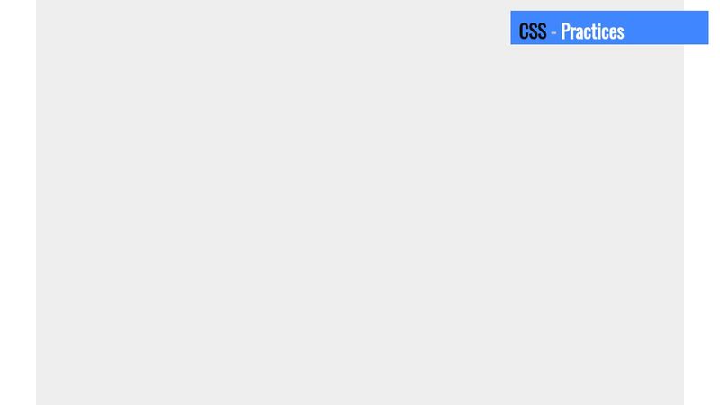CSS-Practices