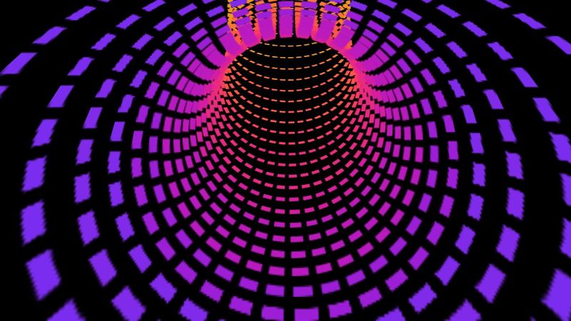 Tunnel vision 3D CSS