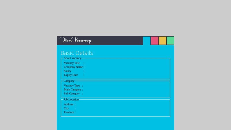 Fancy Mobile Flat Navigation
