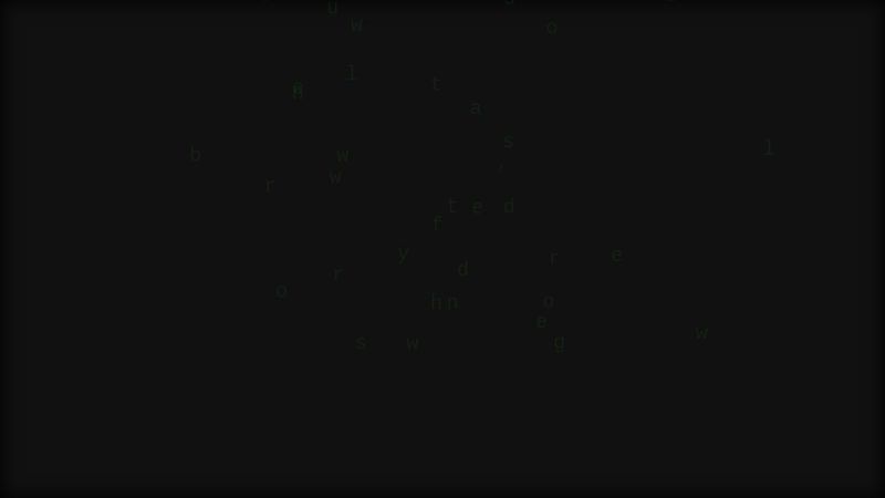 Fly-in letters - no js