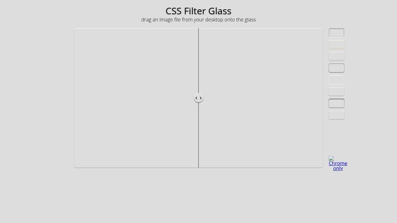 CSS Filter Glass