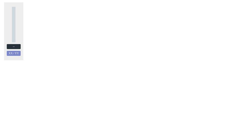 Vertical Bar Gauge Chart with CSS only