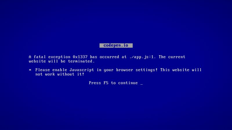 blue screen of death windows 95