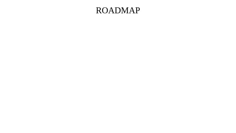 CSS/JS RoadMap