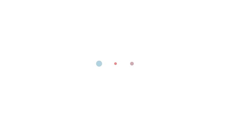 Three dots CSS only loader