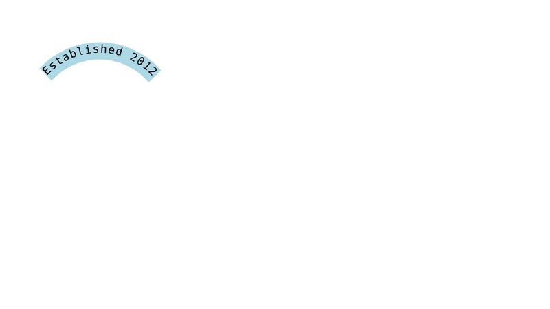 curve text only css