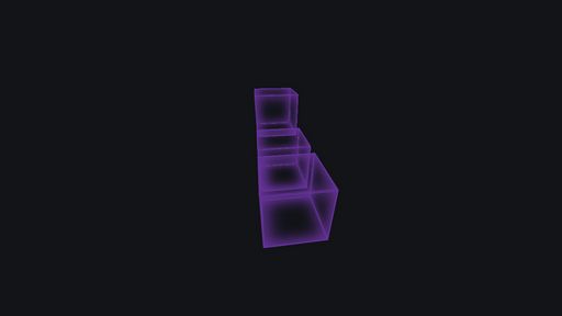 3D Boxes Loading Animation