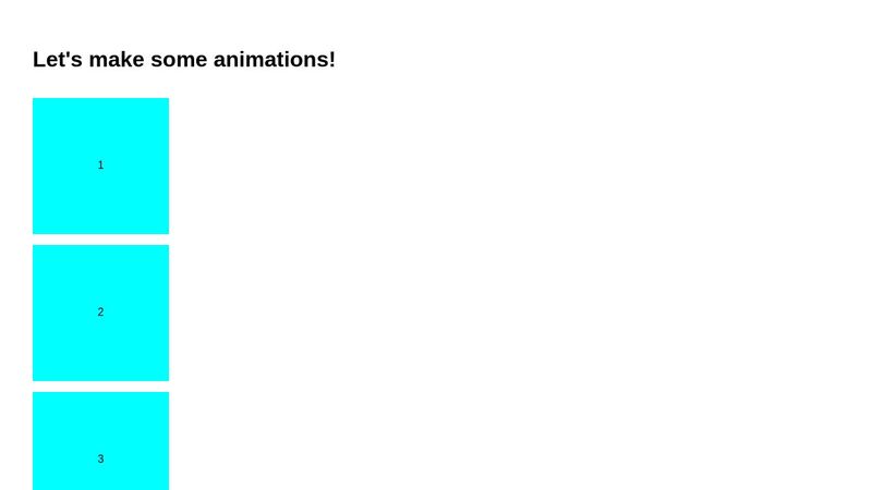CSS Animation Assignment