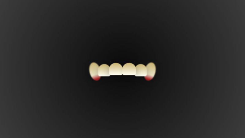 [CSS] Vampire Teeth