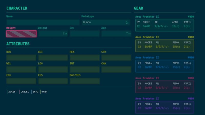Cyberpunk UI 2 image.