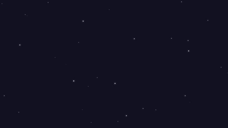 Background Stars Animation Using Javascript