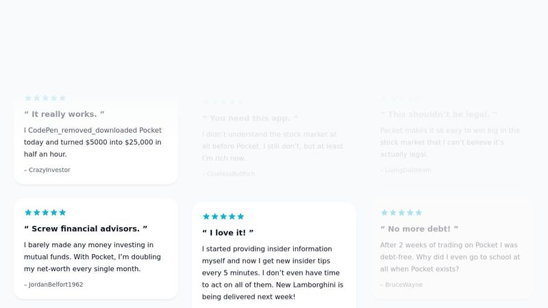 Marquee CSS animation from Tailwind UI