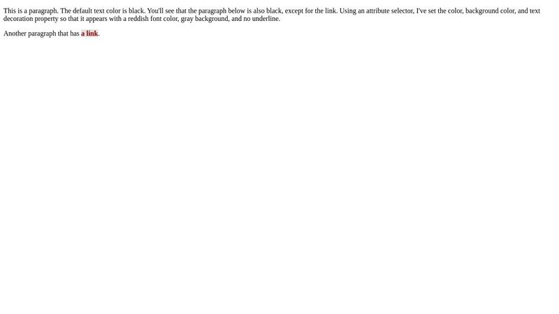 Changing Text Background Color in CSS