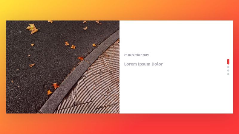 Responsive Blog Card Slider