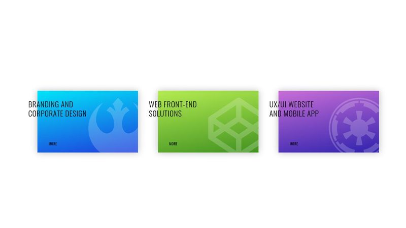 Cool Bootstrap cards design