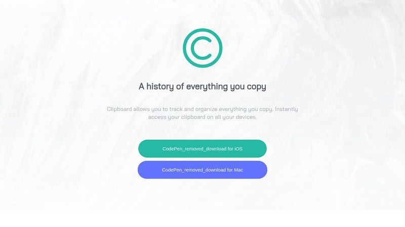 Clipboard Landing Page. Front End Mentor