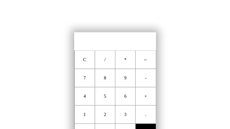 js calculator