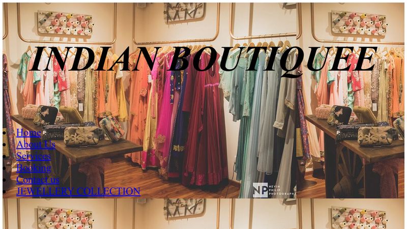 WEBSITE :Indian boutique