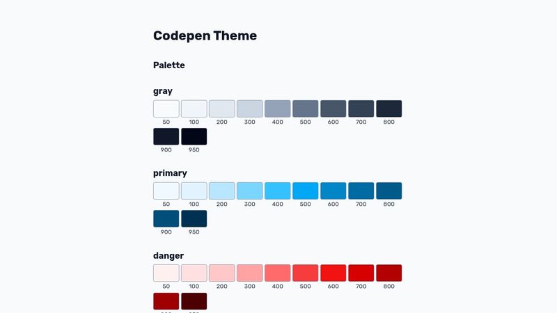 Codepen Theme