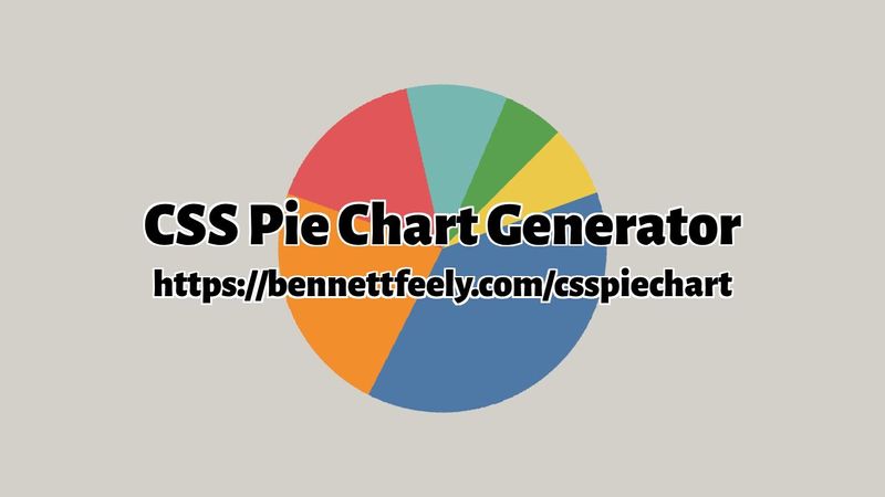 CSS Pie Chart Generator