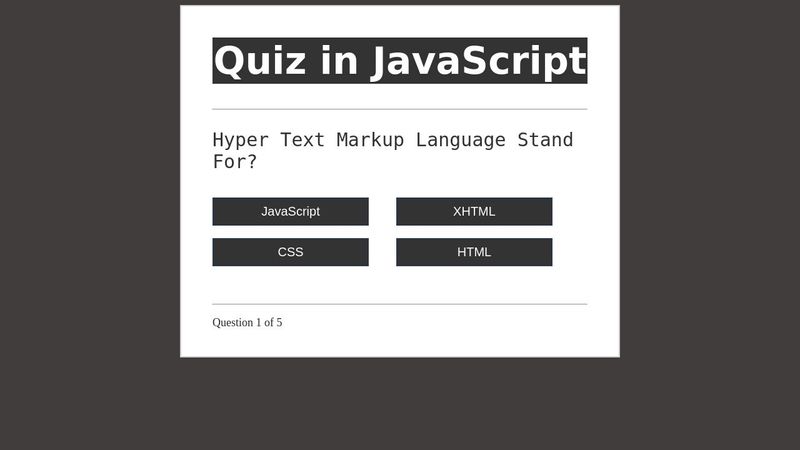 basic js quiz