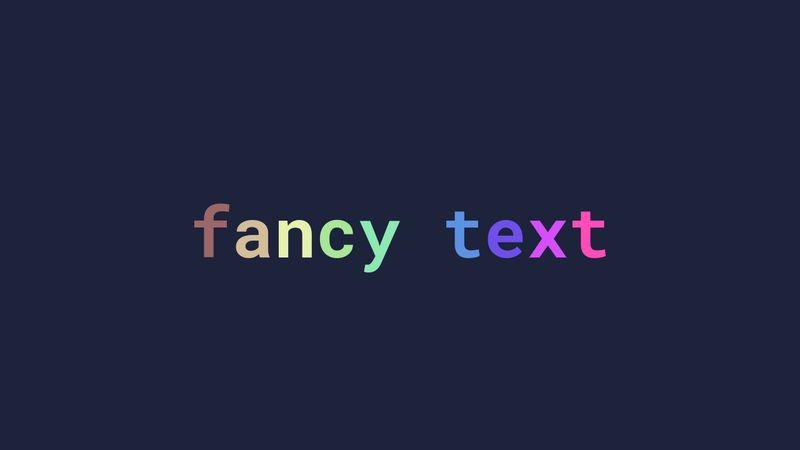 fancy-text