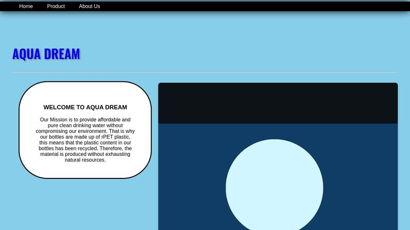 Homepage_AQUA DREAM