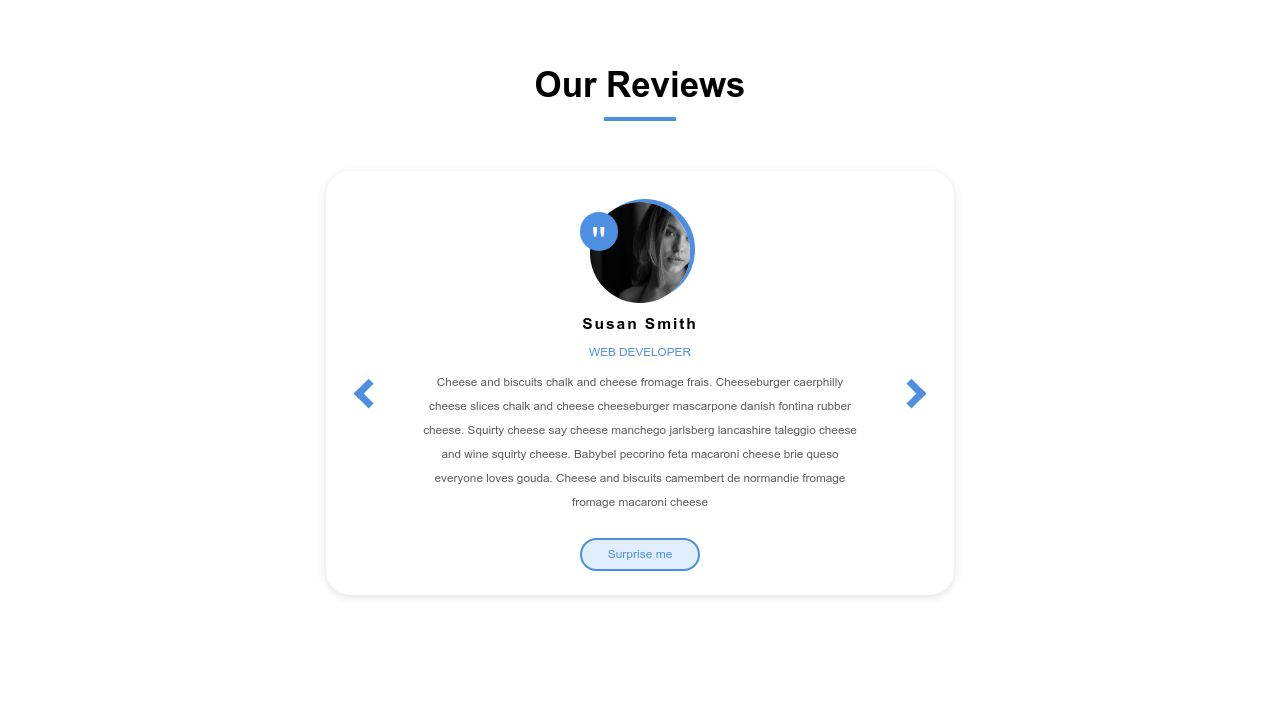 Testimonials Slider & Reviews