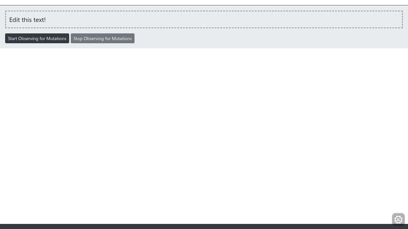 MutationObserver Example - characterData 2