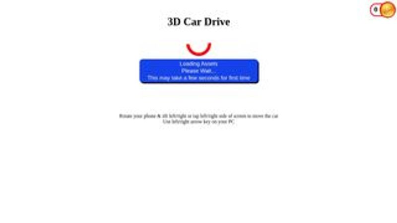 3D Car Driving Game [Pure JavaScript]