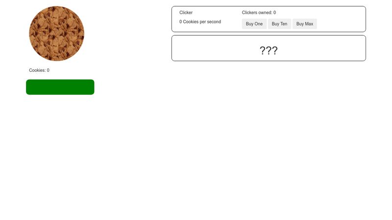 Cookie Clicker Javascript