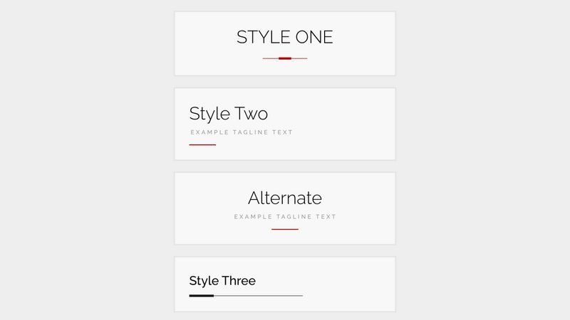 CSS Text Styling