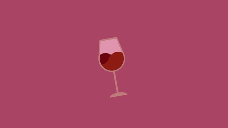 Pure CSS Swirling Wine Glass