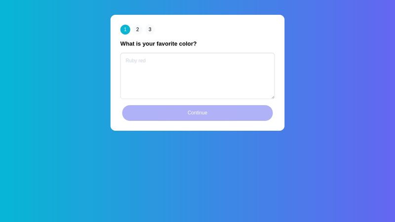 How to Build a Multi Step Form Wizard with JavaScript