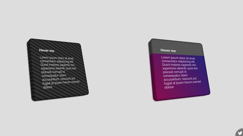 3D CSS card