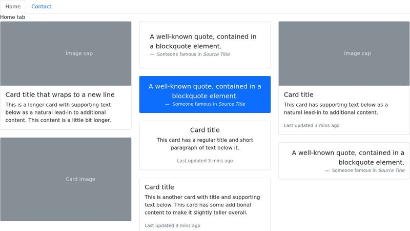 Bootstrap 5 Tabs + Cards with Masonry is broken