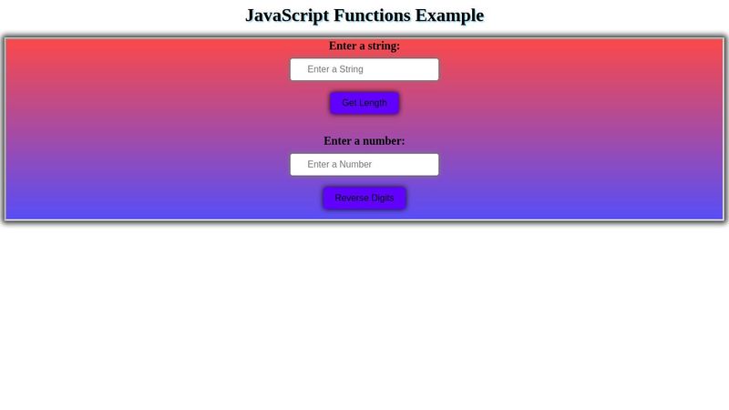 Javascript Length Tracker