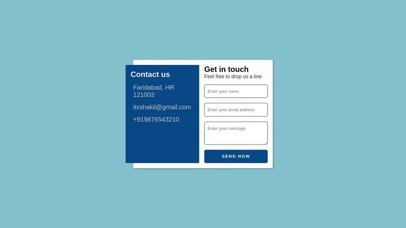 Live Validation CSS (Contact Form)